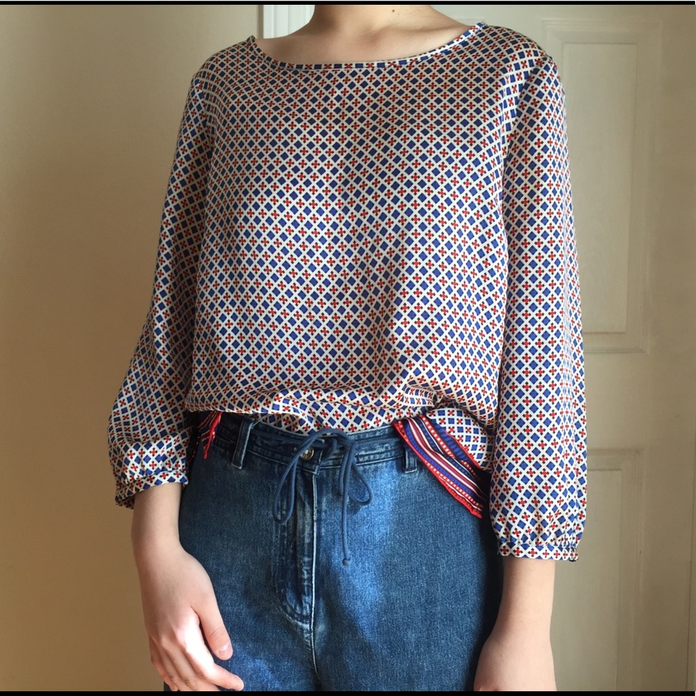 Patterned Top